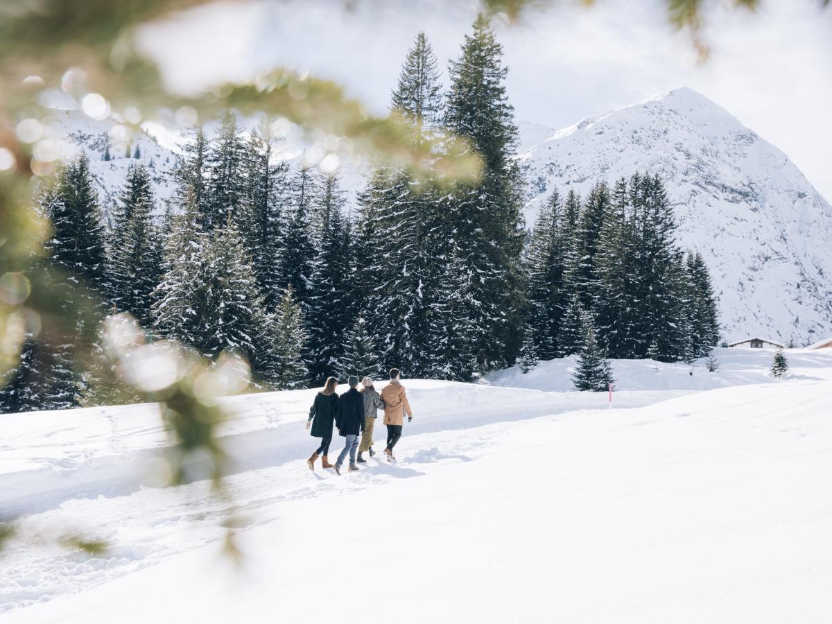 Winterwandern in Lech